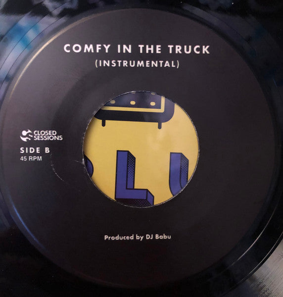 Blu (2), Babu : Comfy In The Truck (7", Single)