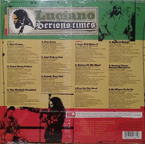 Luciano (2) : Serious Times (LP, Album)