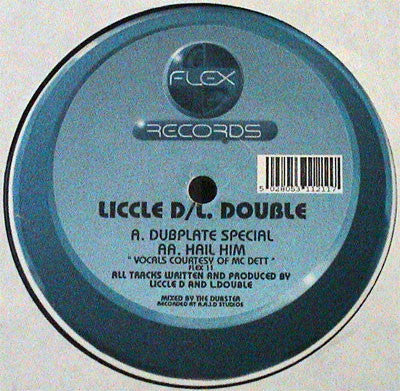 L Double & Liccle D : Dubplate Special / Hail Him (12")