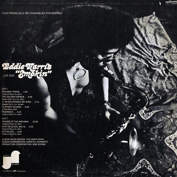 Eddie Harris (15) : Smokin (LP, Album)