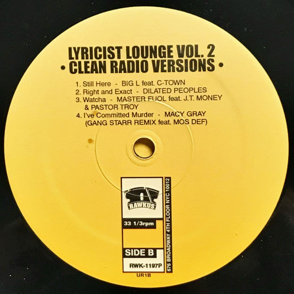 Various : Lyricist Lounge Vol. 2 (2xLP, Comp, Cle)