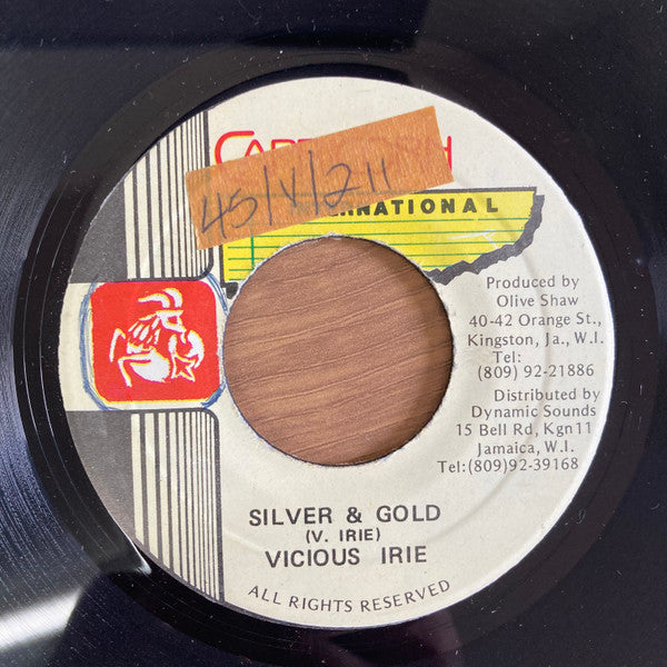 Vicious Irie : Silver & Gold (7")