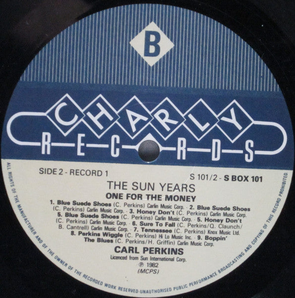 Carl Perkins : The Sun Years (3xLP, Comp + Box)