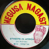 Big Youth : Streets In Africa (7")