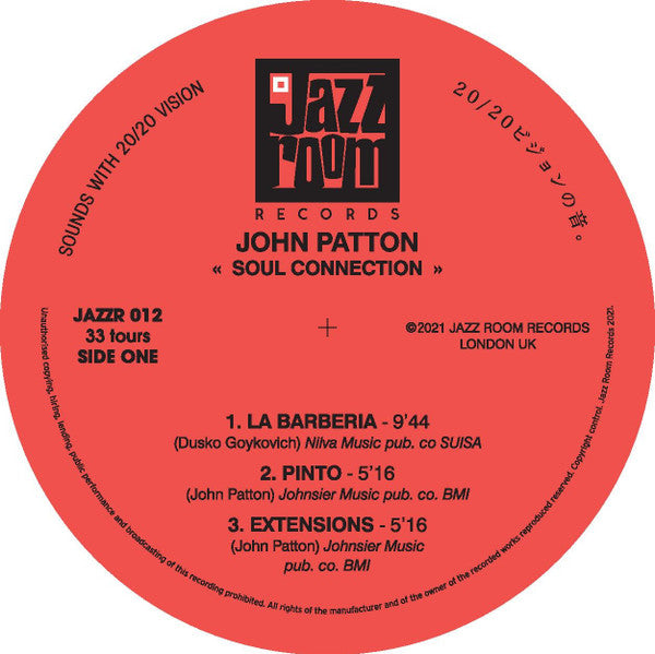 John Patton : Soul Connection (LP, Album, RE)