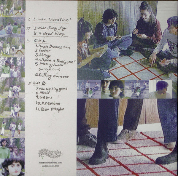 Lunar Vacation : Inside Every Fig Is A Dead Wasp (LP, Album, Ltd, Pin)