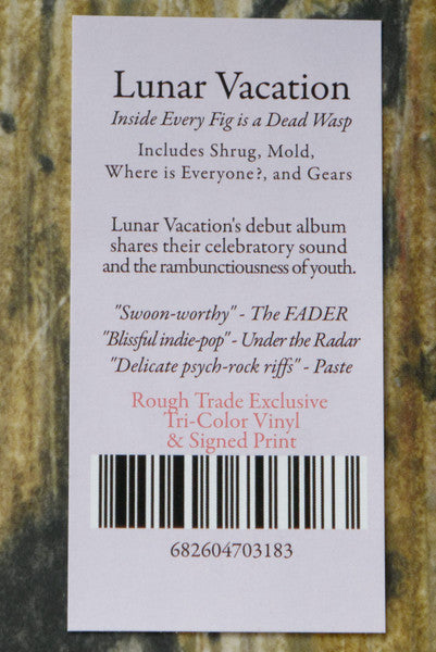 Lunar Vacation : Inside Every Fig Is A Dead Wasp (LP, Album, Ltd, Pin)