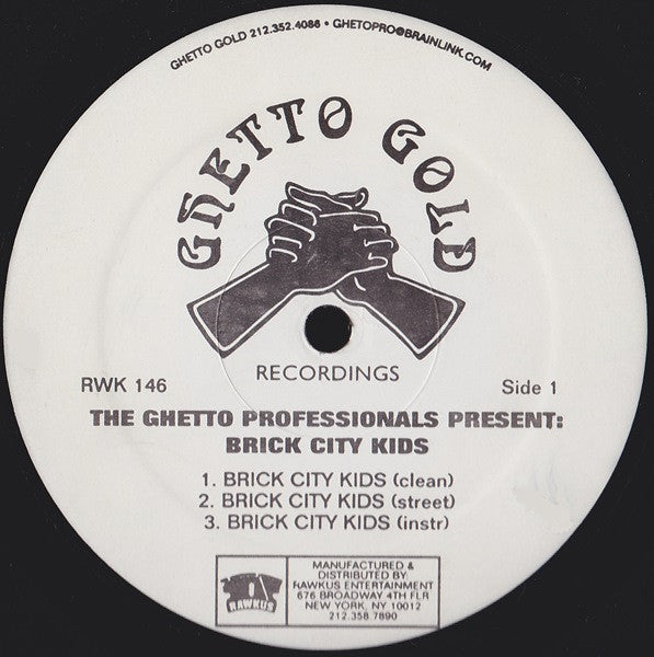 Ghetto Professionals Present: Brick City Kids : Brick City Kids (12")