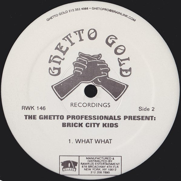 Ghetto Professionals Present: Brick City Kids : Brick City Kids (12")
