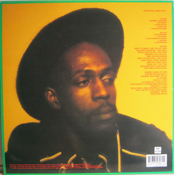 Gregory Isaacs : Soon Forward (LP, Album, RM)