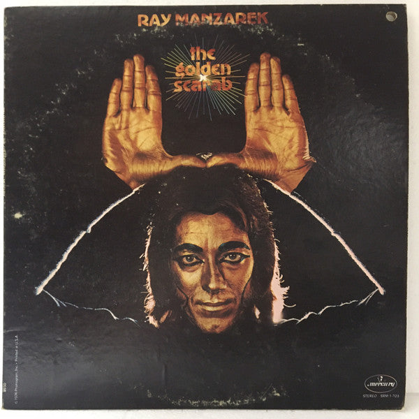 Ray Manzarek : The Golden Scarab (A Rhythm Myth) (LP, Album, Pit)
