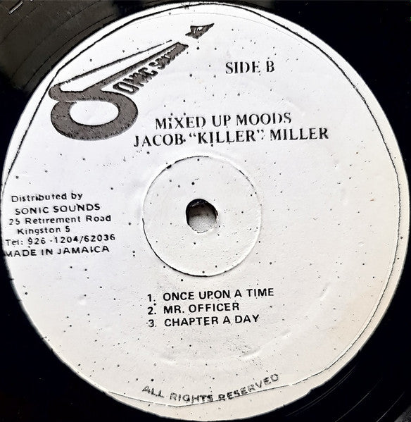 Jacob Miller : Mixed Up Moods (LP, RE)