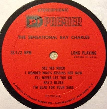 Ray Charles : The Great Ray Charles Soul Feelin' (LP, Comp)