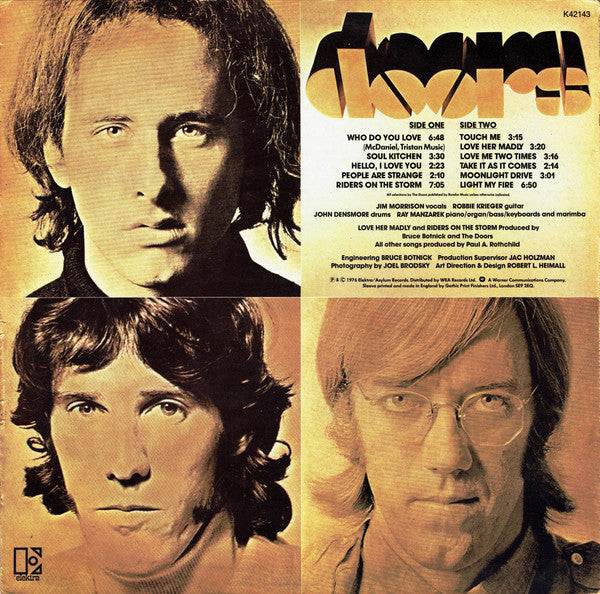 The Doors : The Best Of The Doors (LP, Comp, RE)
