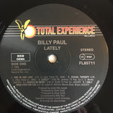 Billy Paul : Lately (LP, Album)