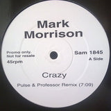 Mark Morrison : Crazy (12", Promo)