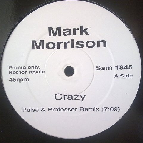 Mark Morrison : Crazy (12", Promo)