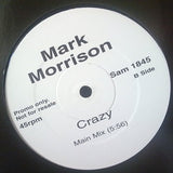 Mark Morrison : Crazy (12", Promo)