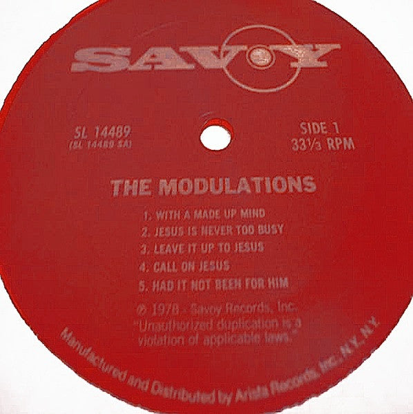 The Modulations* : With A Made Up Mind (LP, Album)