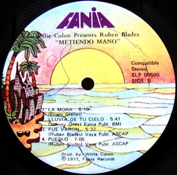 Willie Colon* Presents Ruben Blades : Metiendo Mano! (LP, Album)