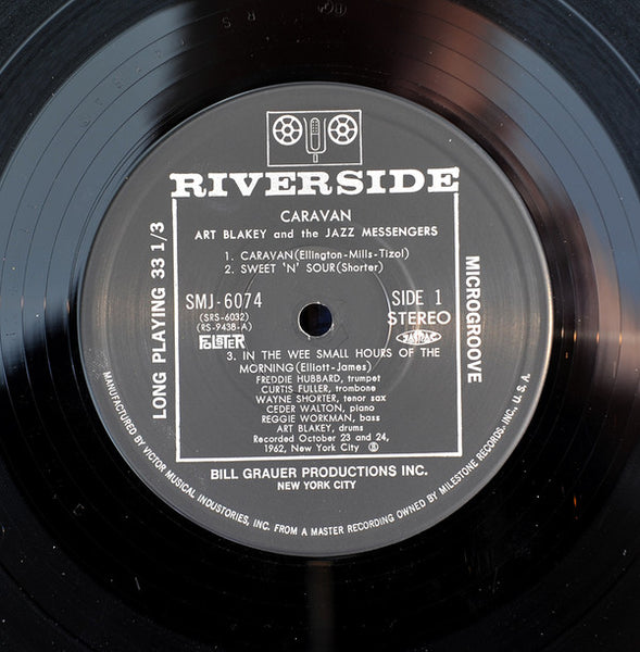 Art Blakey & The Jazz Messengers : Caravan (LP, Album, RE)