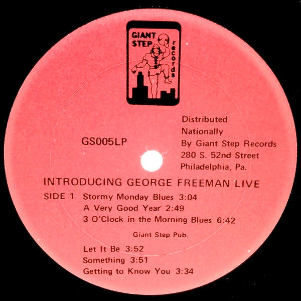 George Freeman / Charles Earland : Introducing George Freeman Live With Charlie Earland Sitting In (LP, Album, Mono)