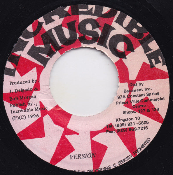 Junior Delgado : Trouble (7")