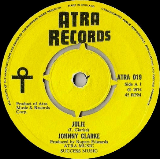 Johnny Clarke : Julie (7")