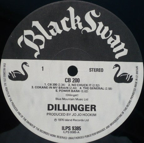 Dillinger : CB 200 (LP, Album)