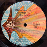 Detroit Emeralds : You Want It, You Got It (LP, Album)