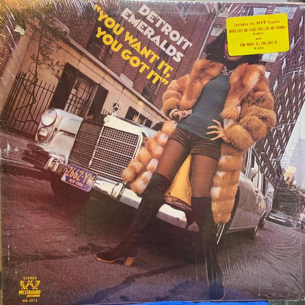 Detroit Emeralds : You Want It, You Got It (LP, Album)