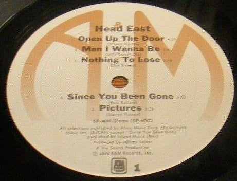 Head East : Head East (LP, Album, RP, Mon)