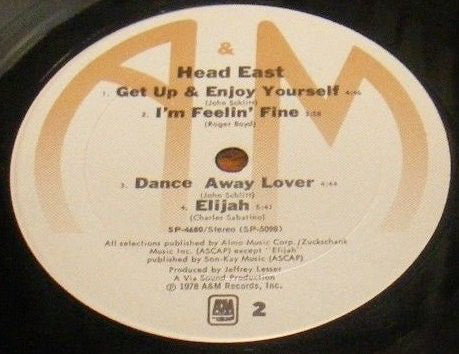 Head East : Head East (LP, Album, RP, Mon)