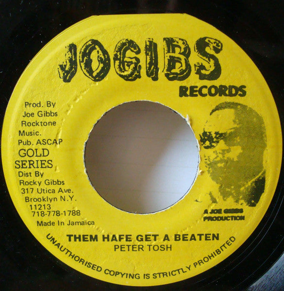 Peter Tosh : Them Hafe Get A Beaten (7", Single)