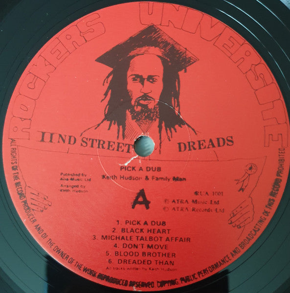 Keith Hudson & Aston "Family Man" Barrett : Pick A Dub (LP, RE, Unofficial)