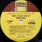 Marvin Gaye : That's The Way Love Is (LP, Album, Hol)