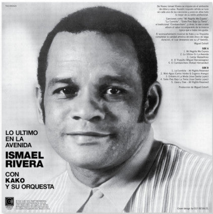 Ismael Rivera Con Kako Y Su Orquestra* : Lo Ultimo En La Avenida (LP, Album, RE)