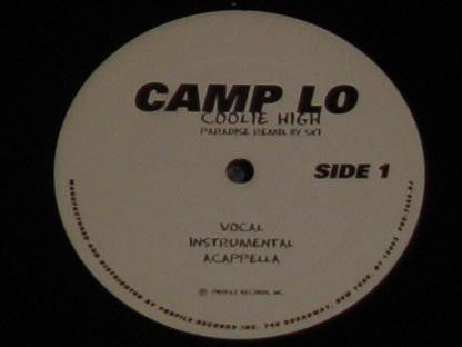 Camp Lo : Coolie High (Paradise Remix) (12", Promo)