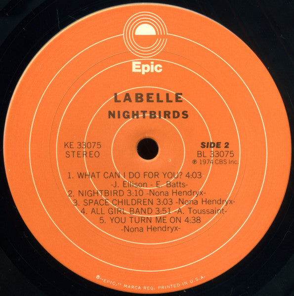 LaBelle : Nightbirds (LP, Album, Ter)