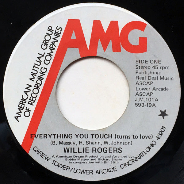 Willie Rogers (2) : Everything You Touch / The Wizards Brew (7")