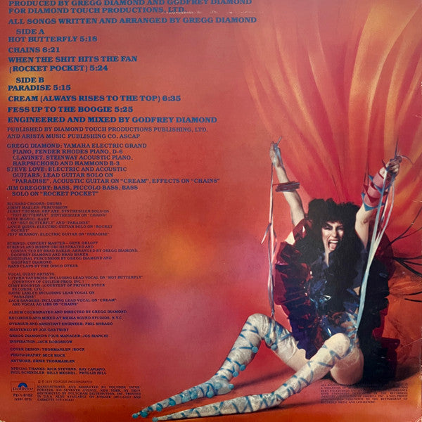 Gregg Diamond, Bionic Boogie : Hot Butterfly (LP, Album)