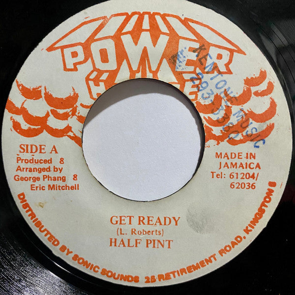 Half Pint (3) : Get Ready (7")