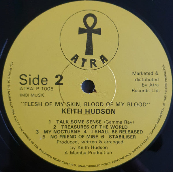 Keith Hudson : Flesh Of My Skin, Blood Of My Blood (LP, Album, RE)