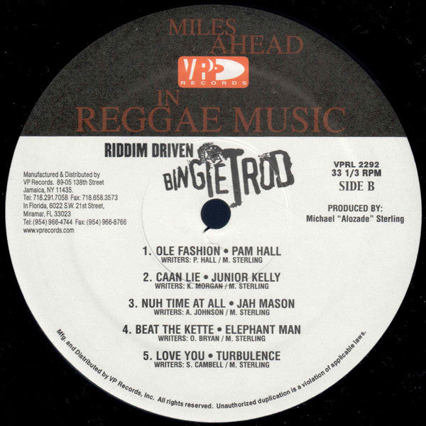 Various : Bingie Trod (2xLP, Comp)