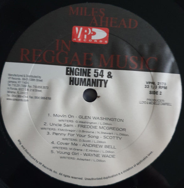 Various : Engine 54 & Humanity (2xLP, Comp)