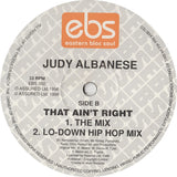 Judy Albanese : That Ain't Right (12")