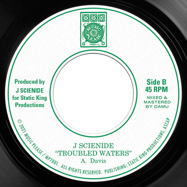 J Scienide* : Mark Makers / Troubled Waters (7", Single)