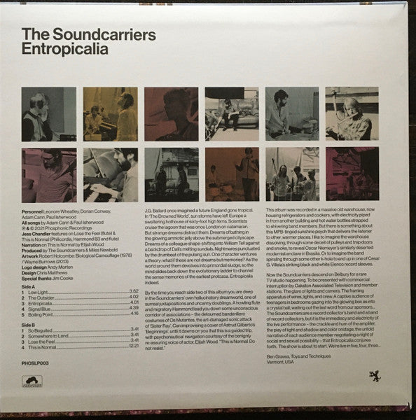 The Soundcarriers : Entropicalia (LP, Album, RE)