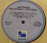 Monty Alexander - Ernest Ranglin : Just Friends (LP, Album)
