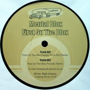 Mental Blox : First On The Blox (12")